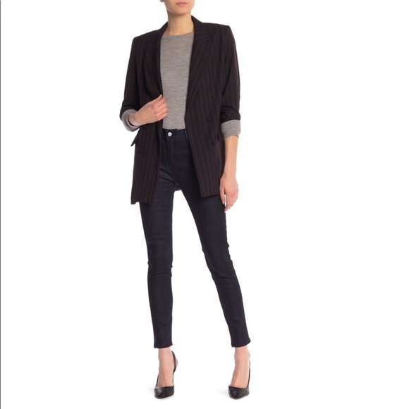 Earnest Sewn Blake High Rise Skinny Jean Raw Blue - Picture 5 of 5